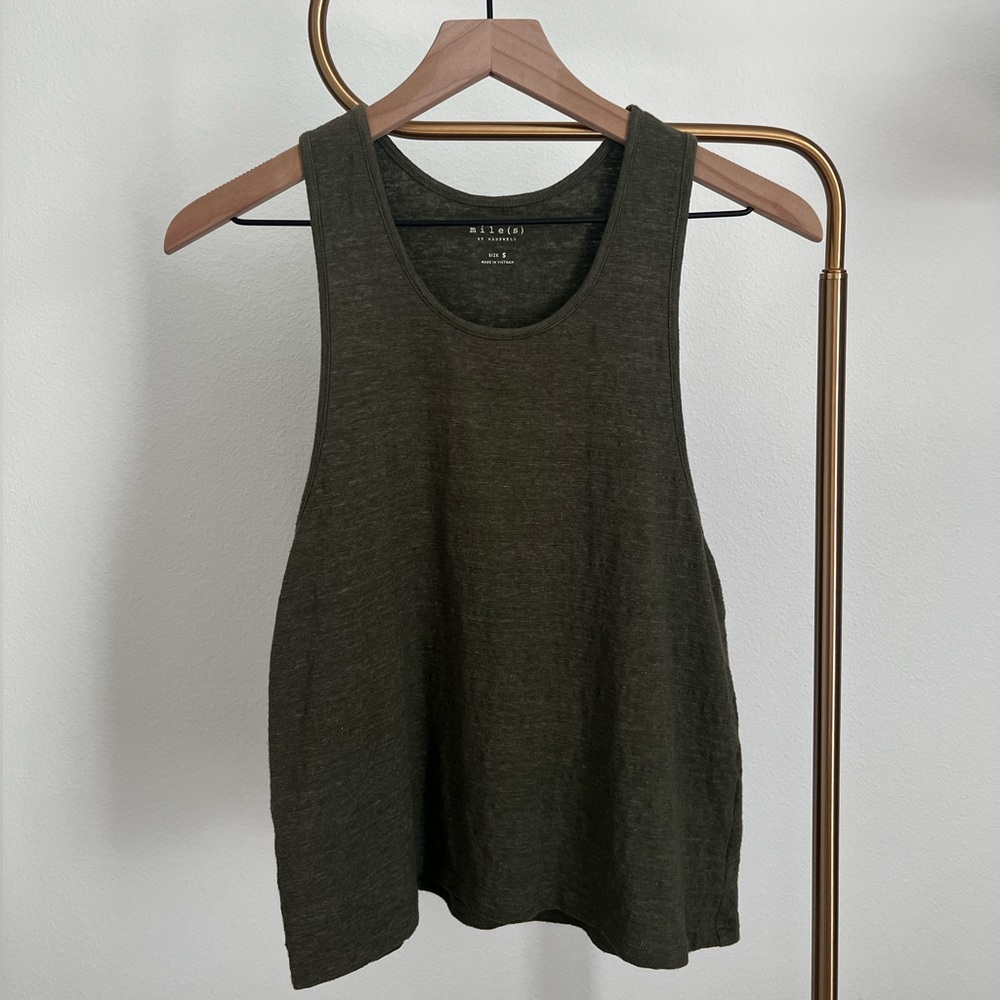 Madewell Forest Green Tank